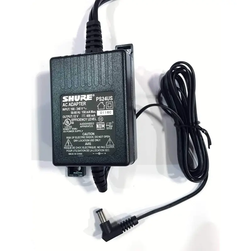 Shure PS24US Replacement In-Line US Power Supply
