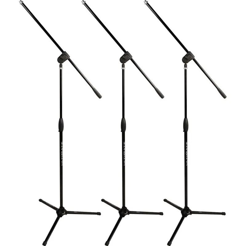 Ultimate MC-40B Pro 3-Pack Mic Stand with Boom