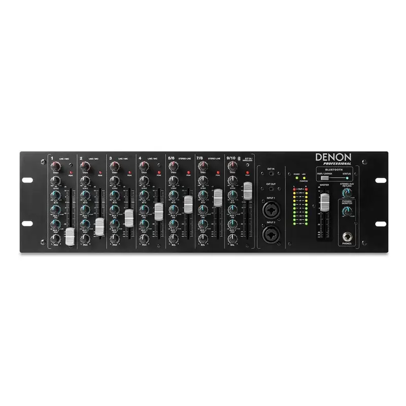 Denon DJ DN-410X Rackmount Mixer with Bluetooth