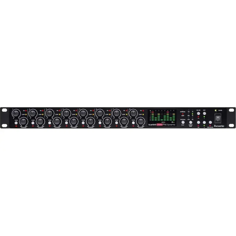 Focusrite Scarlett OctoPre Dynamic Mic Preamp & Converter
