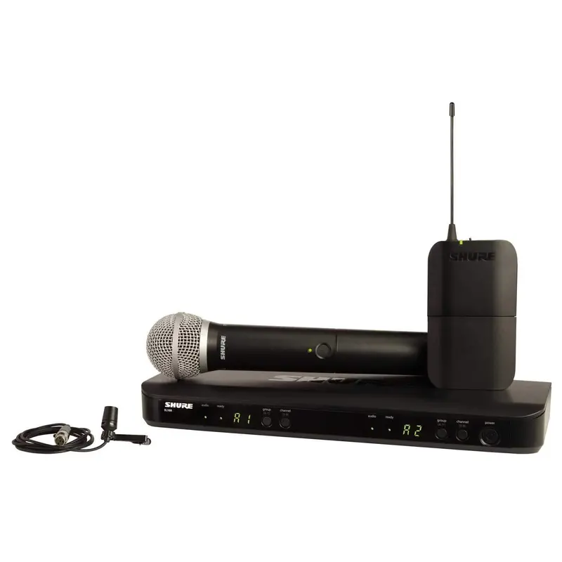 Shure BLX1288/CVL Combo Wireless System with Handheld & Lavalier