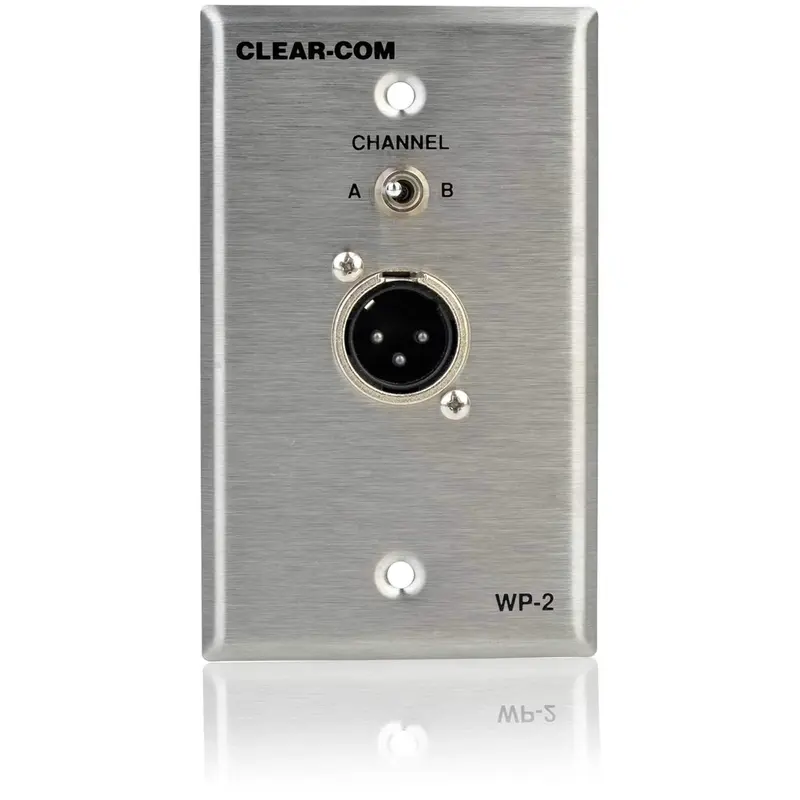 Clear-Com 2-Channel Selectable Intercom Outlet