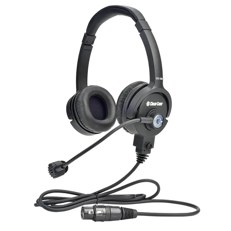Clear-Com CC-220-X4 Lightweight Double-Ear Standard Headset