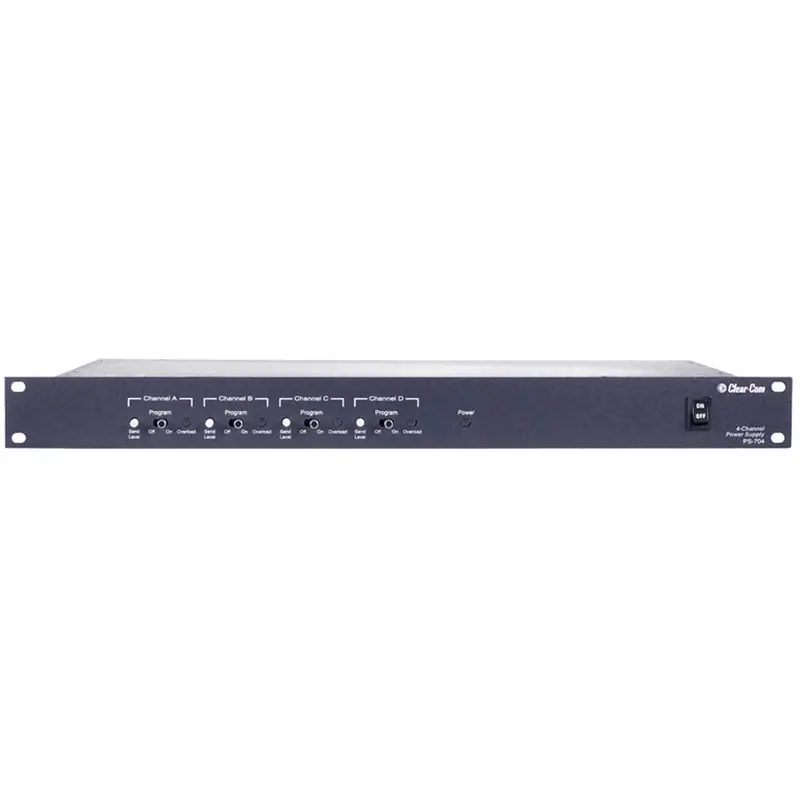 Clear-Com PS-704 4-Channel Rack Mount Power Supply