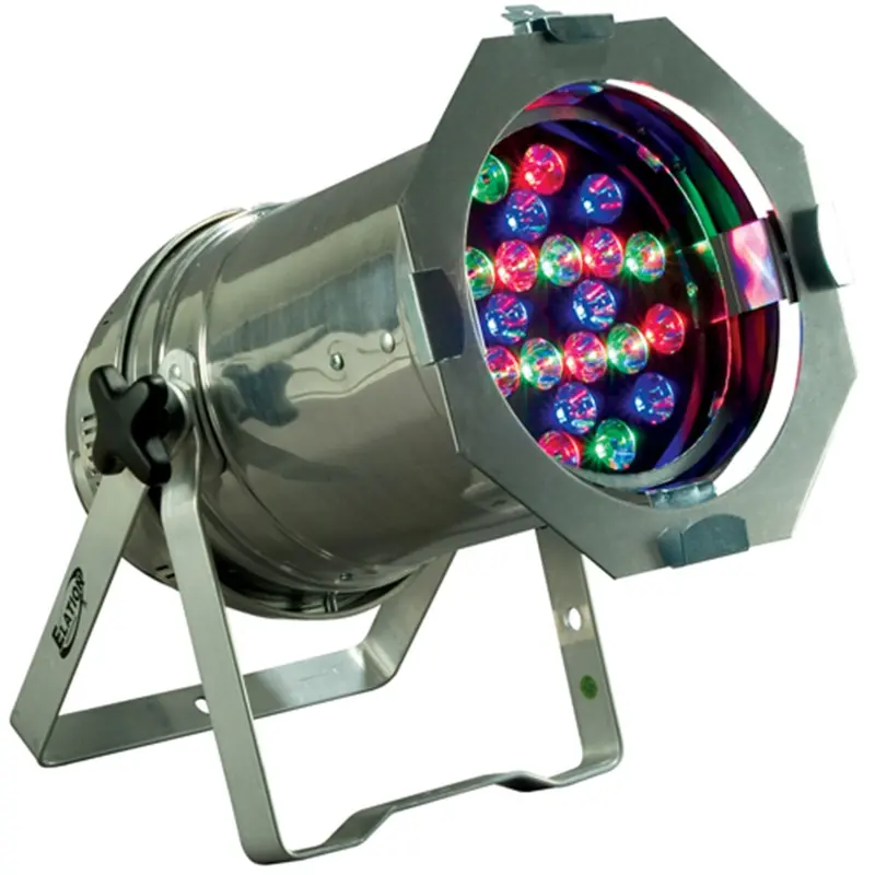Elation Stage Color LED Polished 24 x 1W LED Par