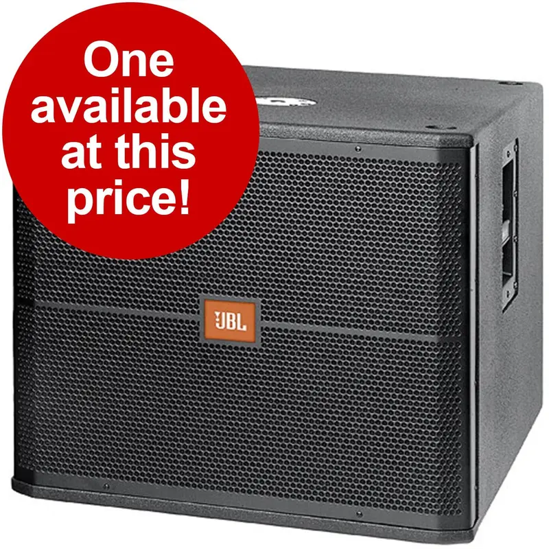 JBL SRX718S Series 18In Compact Subwoofer
