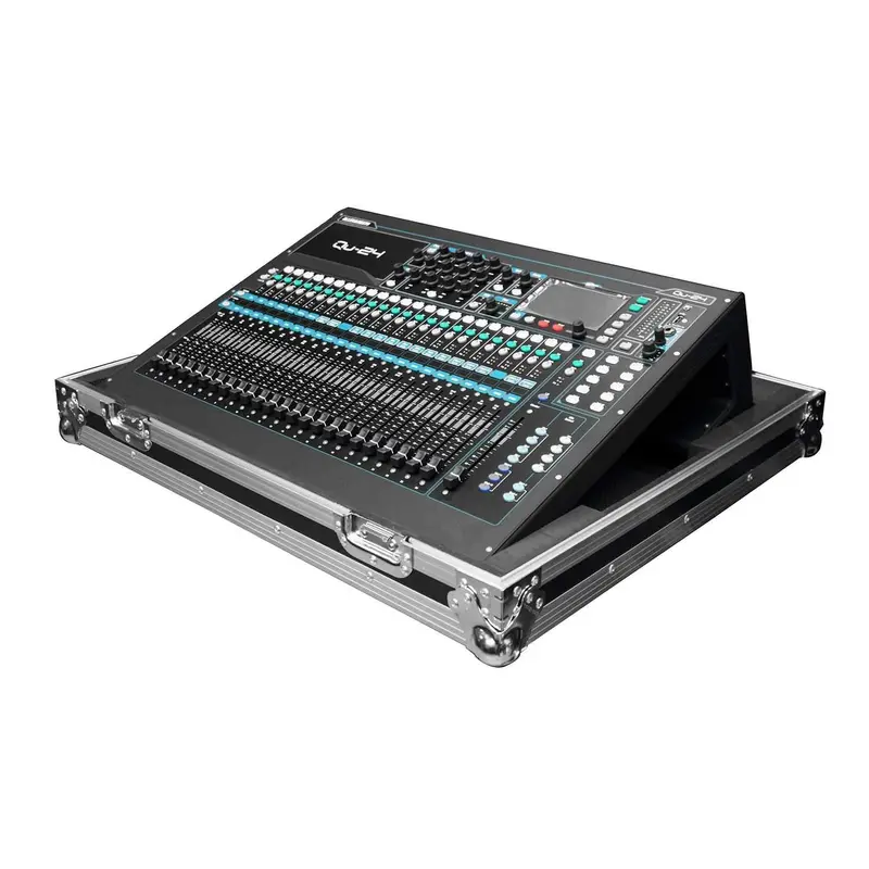 Odyssey FZQU24W Allen & Heath QU-24 Mixer Case with Wheels