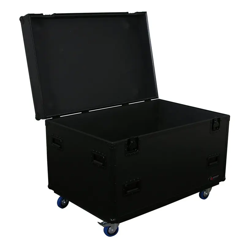 Odyssey FZUTWBL Black Utility Trunk with Casters