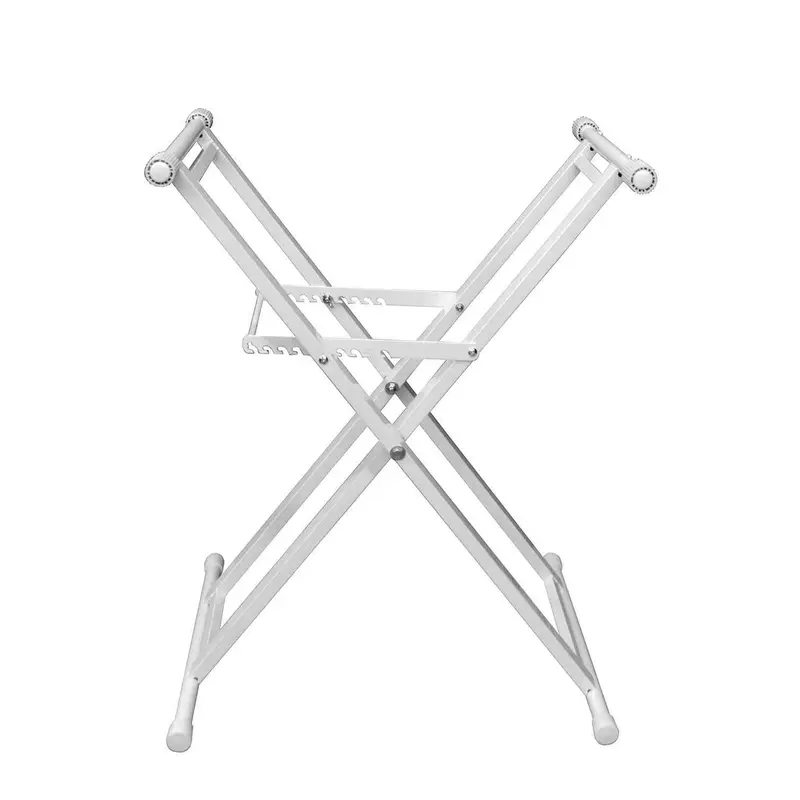 Odyssey LTBXSWHT Double Braced Luxe White X Stand