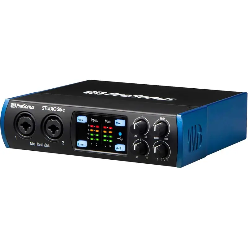 PreSonus Studio 26C 2x4 USB-C Audio Interface