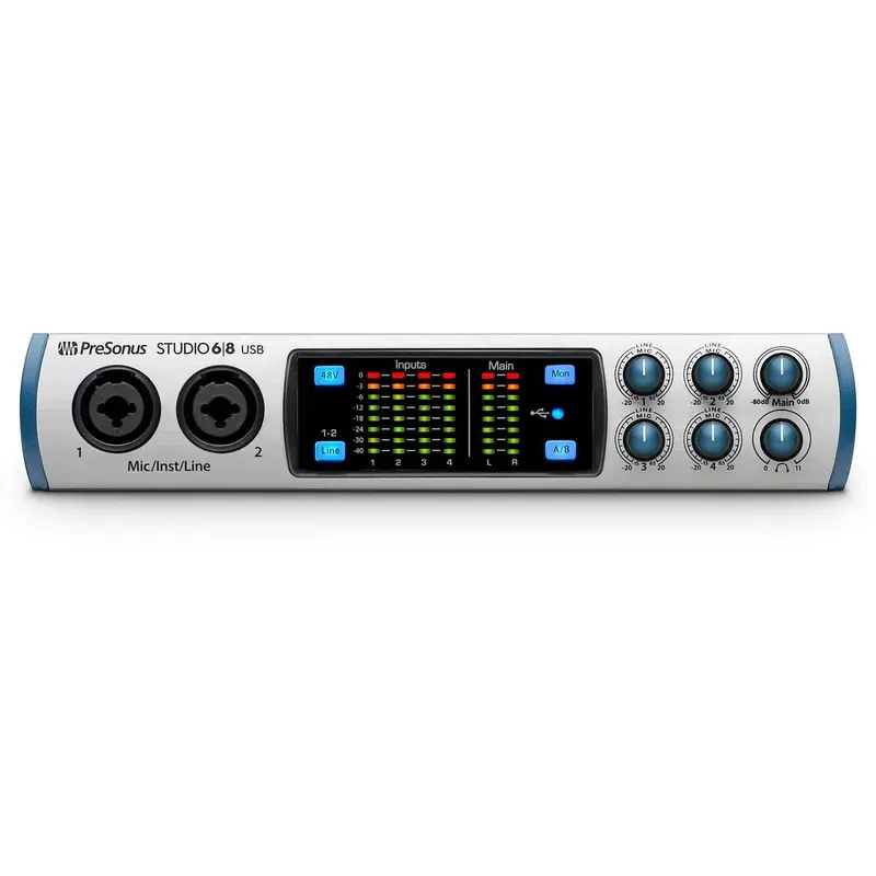 PreSonus Studio 68 6x6 192k USB Audio Interface