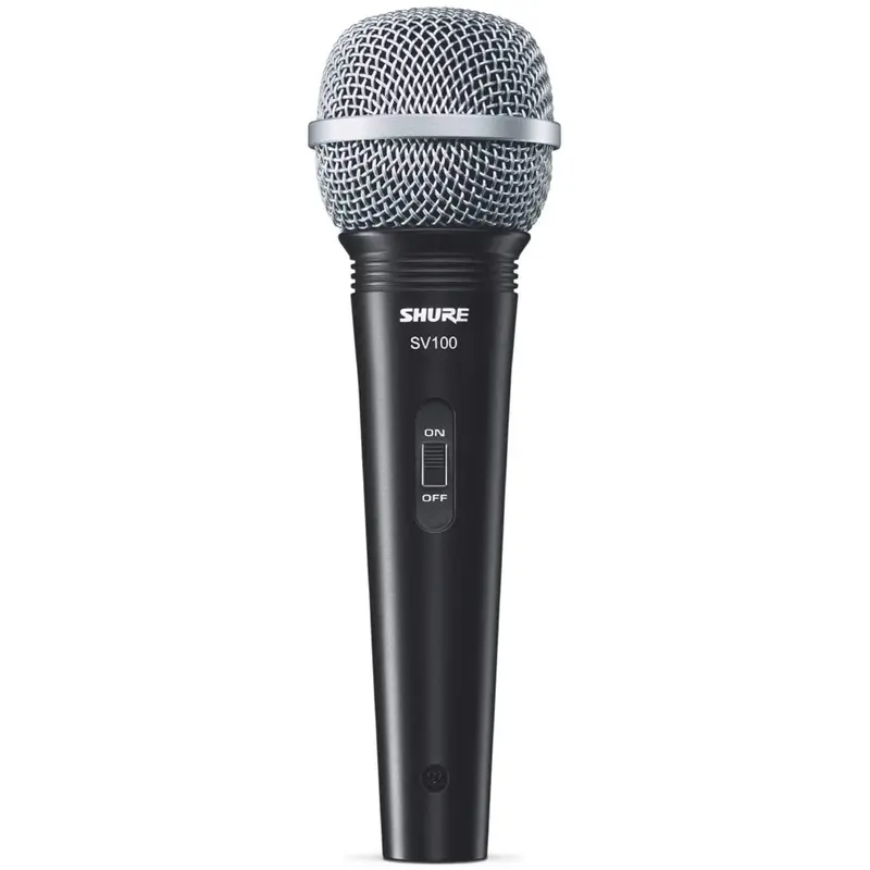 Shure SV100WA Dynamic Cardioid Mic with Cable-Adapter