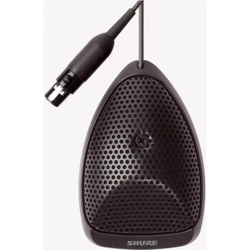 Shure MX391with S Supercardioid White Boundary Mic