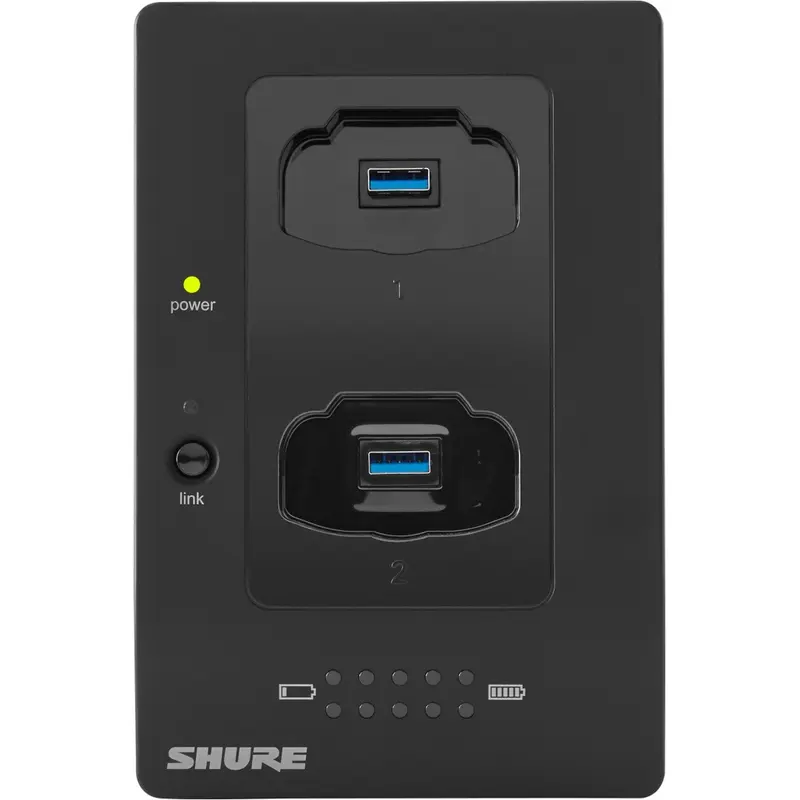 Shure MXWNCS2 2-Ch Netwrorked Charging Station