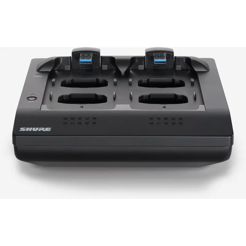 Shure MXWNCS4 4-Ch Networked Charging Station
