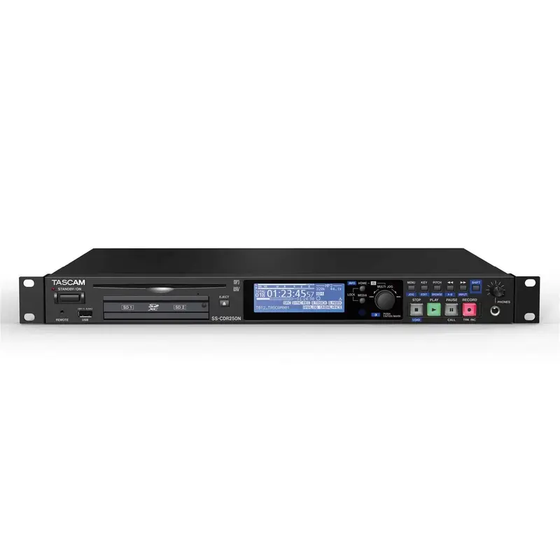 Tascam SS-CDR250N Solid State Recorder Dual SD CDR