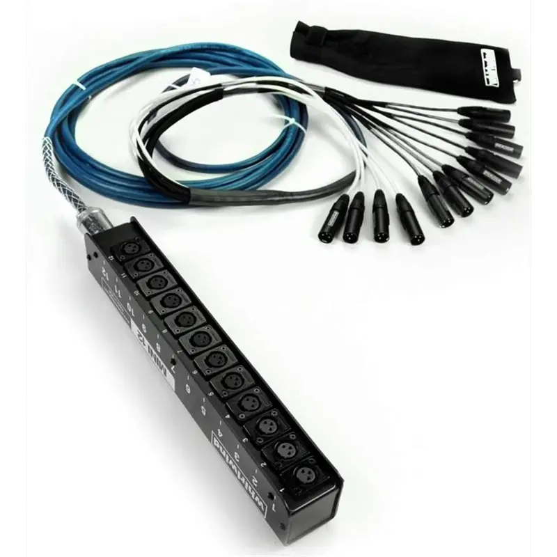 Whirlwind Mini 12 Low Profile Stage Snake 75 Ft