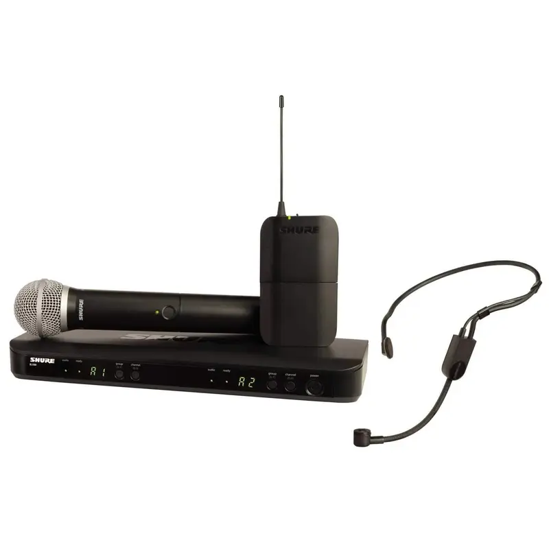 Shure BLX1288 P31 PG58 Dual Wireless Mic H9
