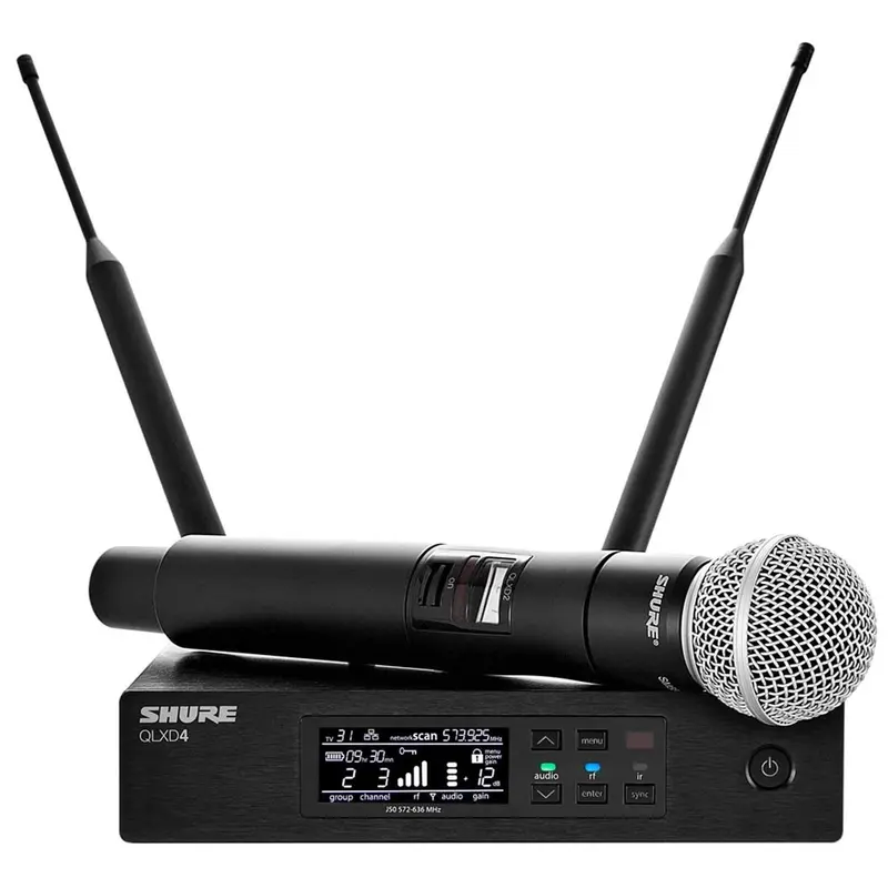 Shure QLXD Wireless Handheld Mic System w SM58 V50