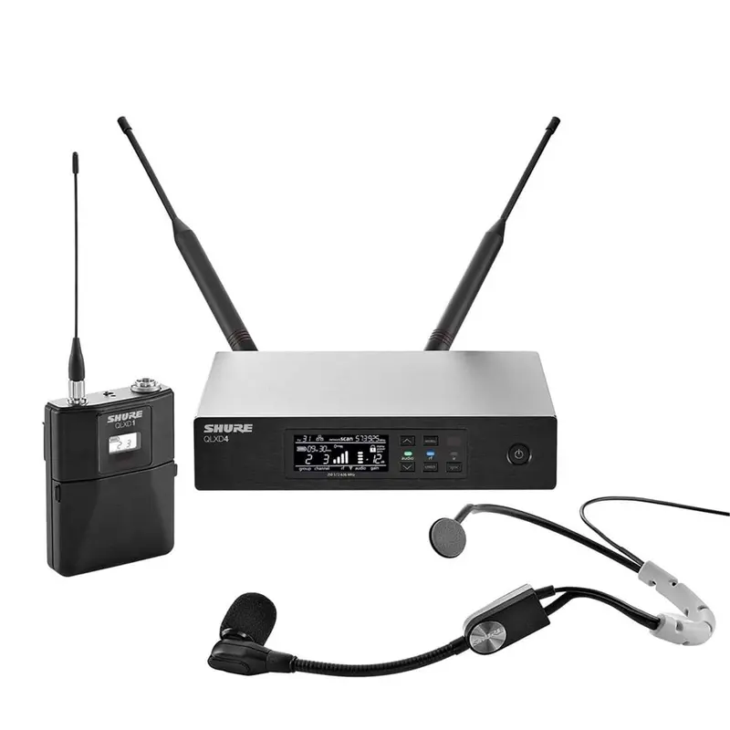 Shure QLXD Wireless Headset Mic System with SM35 H50