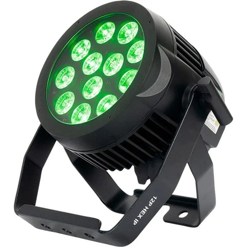 ADJ American DJ 12P Hex IP 12x12W RGBAW Plus UV IP65 Rated LED Par Light