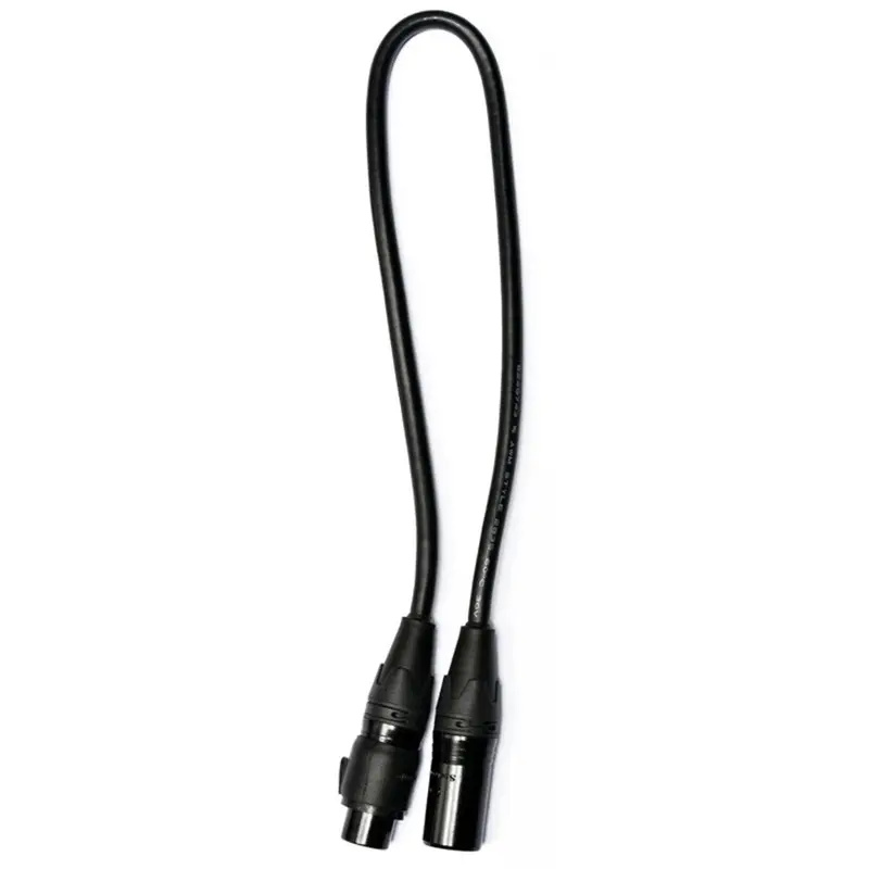 ADJ American DJ IP65 3 Pin DMX XLR Data Cable 1.64Ft (.5M)