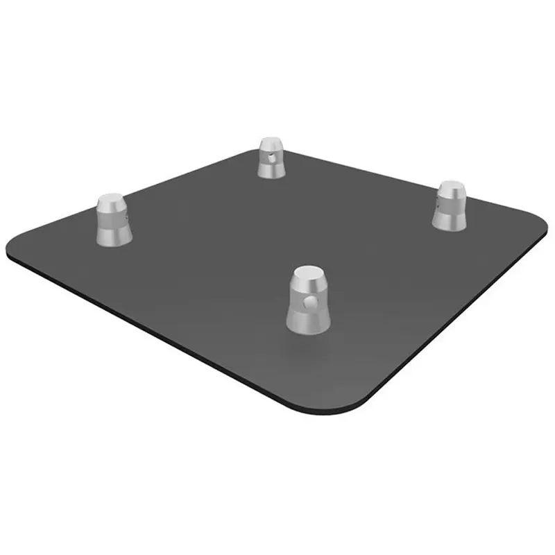 Global Truss SQ-4137H-BLK 16" X 16" Base Plate Black for F34