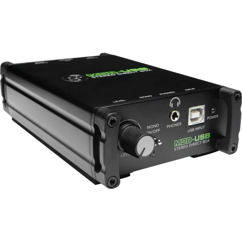 Mackie MDB-USB Stereo Direct Box with USB Input