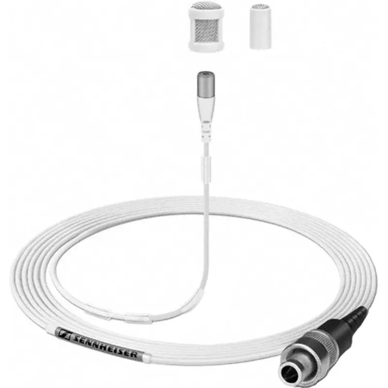 Sennheiser MKE 1-4-1 Mini Clip-on Lavalier Mic for SK Set - White