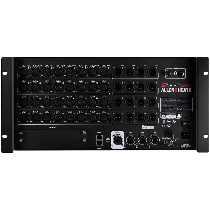 Allen & Heath CDM32 dLive MixRack Digital Mixer