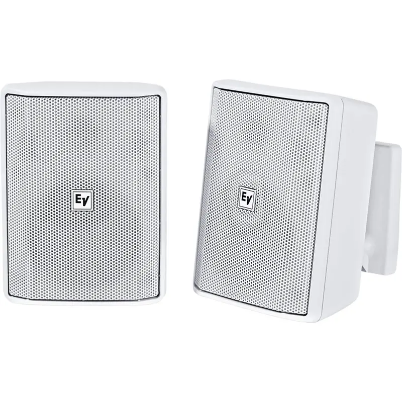 Electro-Voice Evid S4.2W 4-Inch Speaker White Pair