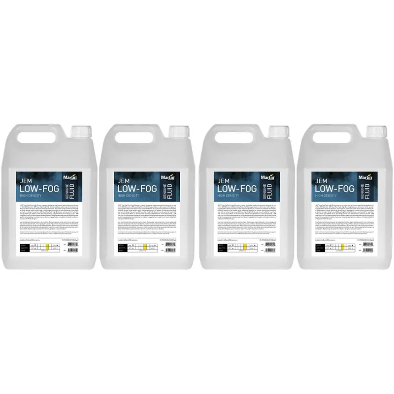 Martin JEM High Density Low-Fog Fluid 4x5L