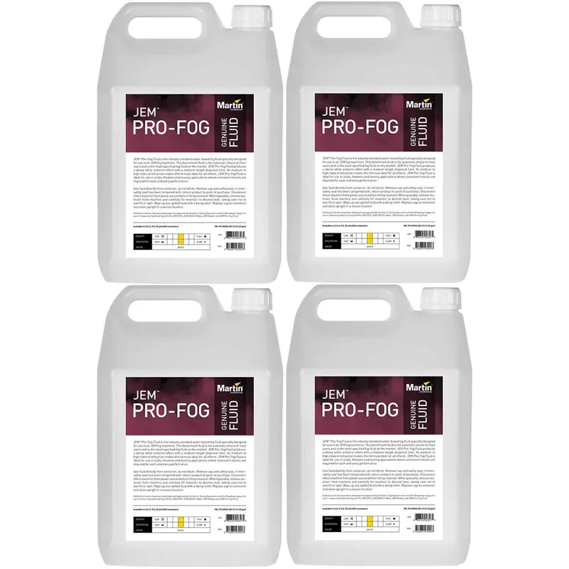 Martin JEM Pro-Fog Fluid 4x5L