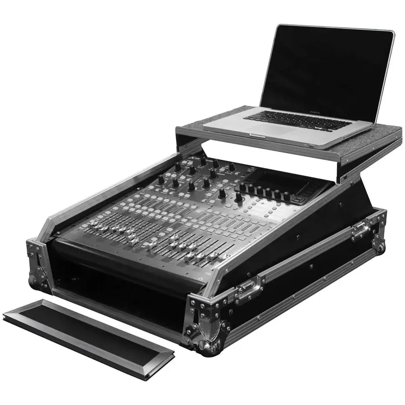 Odyssey FZGSMX1913 19-Inch Mixer Case 13 Space with Laptop Tray