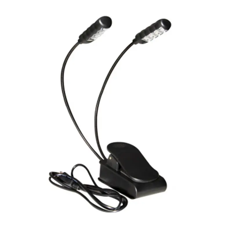 On-Stage LED2224 Dual Head USB Clip Light