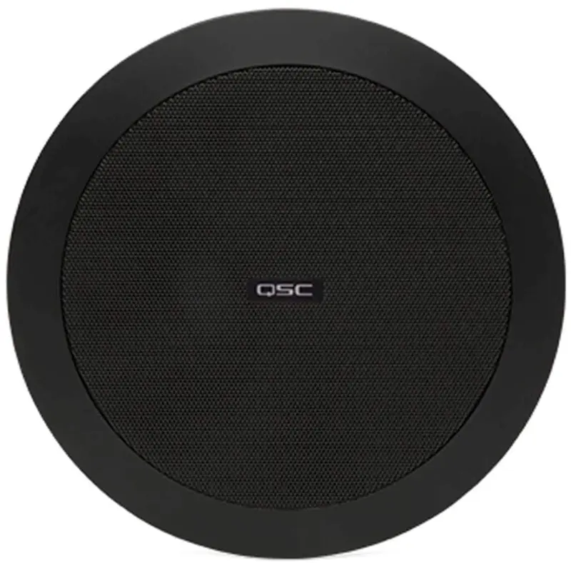 QSC AD-C4T-BK 4-Inch Two-way Ceiling Speaker