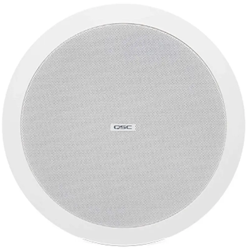 QSC AD-C6T-WH 6-Inch Two-way Ceiling Speaker White