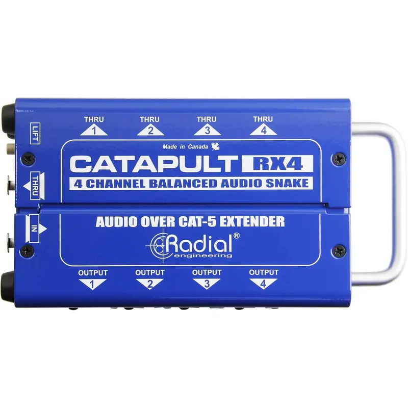 Radial Catapult RX4 4ch Receiver with Balanced Outs