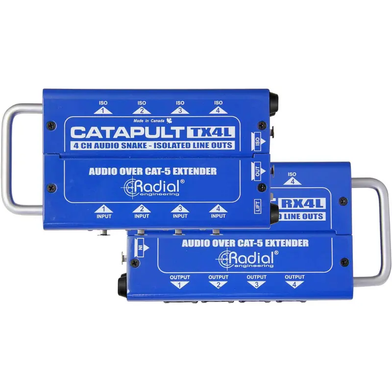 Radial Catapult TX4L 4 Channel Transmitter Line-level