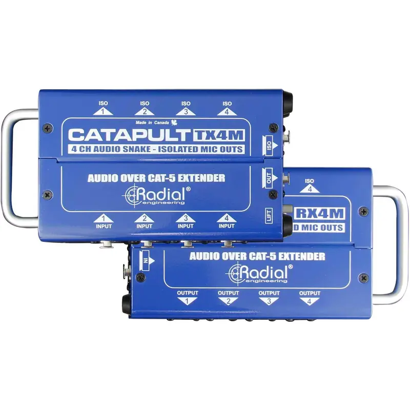 Radial Catapult TX4M 4-Channel Tansmitter Mic-level