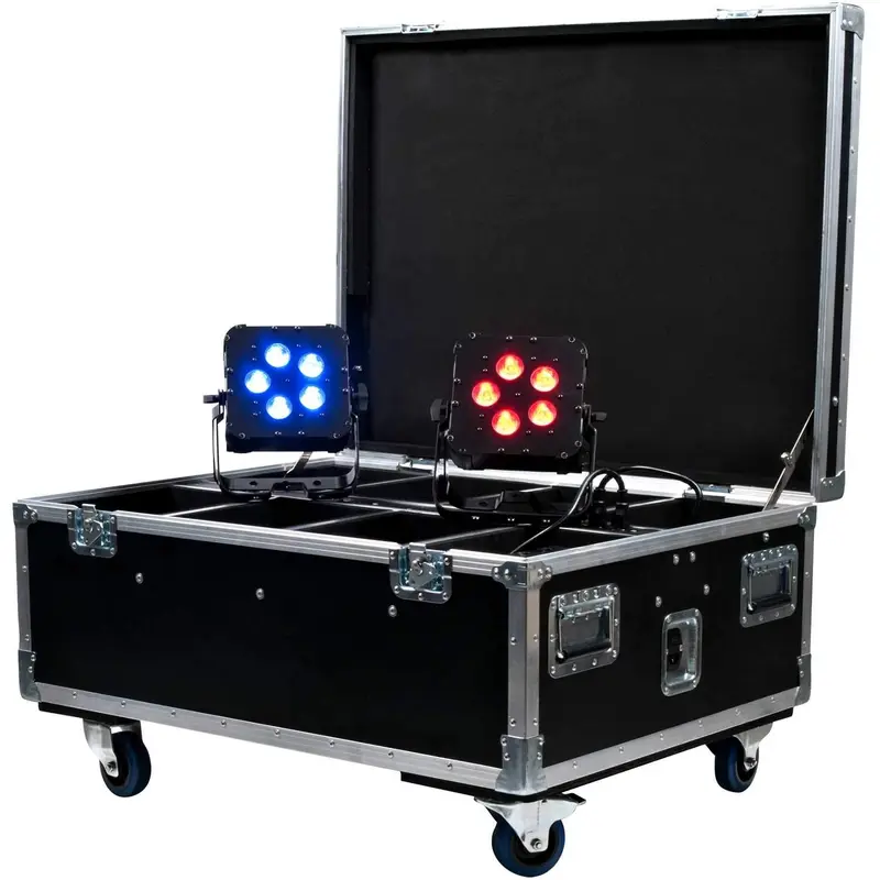 ADJ American DJ Wi Flight Case for 8 WiFLY Pars