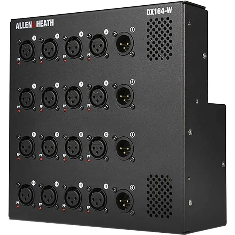 Allen & Heath DX164-W Wall Box I/O Expander for dLive Systems