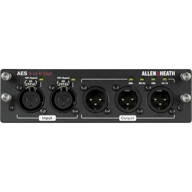 Allen & Heath M-DL-AES4I6O-A AES3 I/0 Card