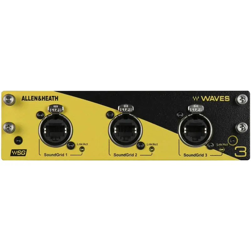 Allen & Heath WAVES V3 dLive Audio Networking Card