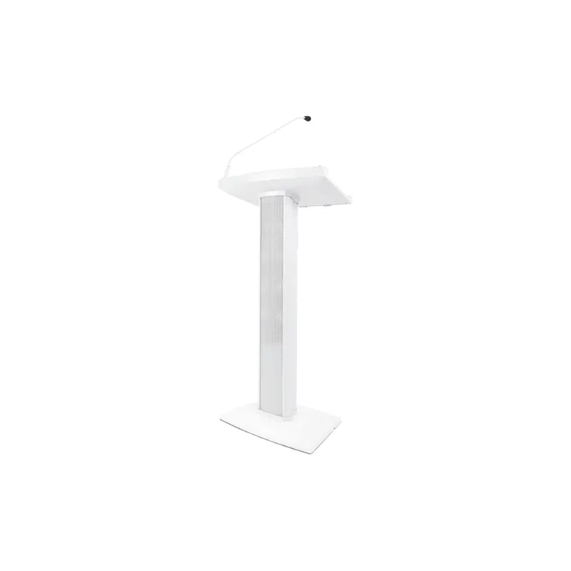 Denon Pro Amplified Speaker Lectern in White