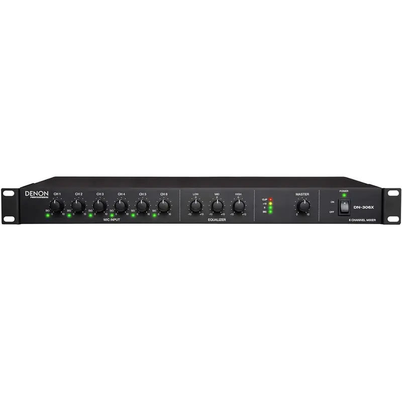 Denon Pro DN-306X 6-Channel Mixer
