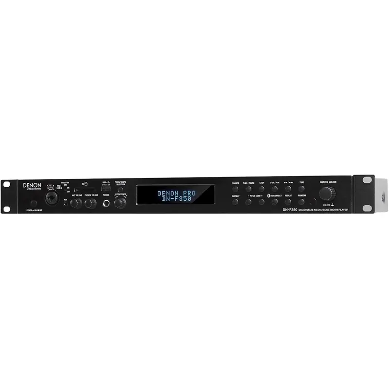 Denon Pro DN-F350 Solid-State Media Player with Bluetooth/USB/Aux Inputs
