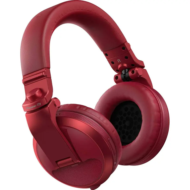 Pioneer DJ HDJ-X5BT-R Red Bluetooth Wireless DJ Headphones
