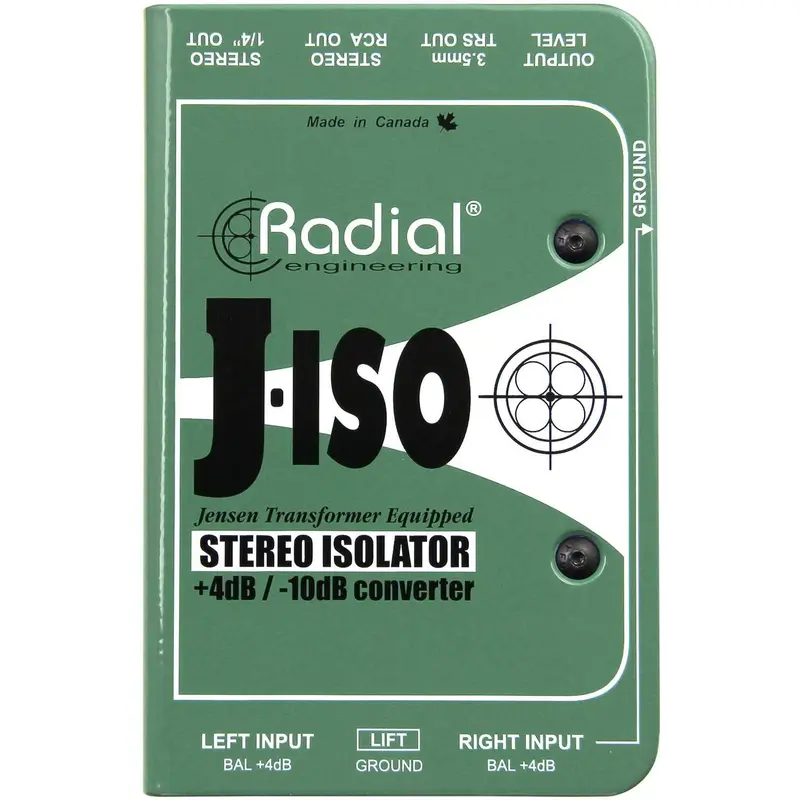 Radial J-Iso Full Range Passive Stereo Converter