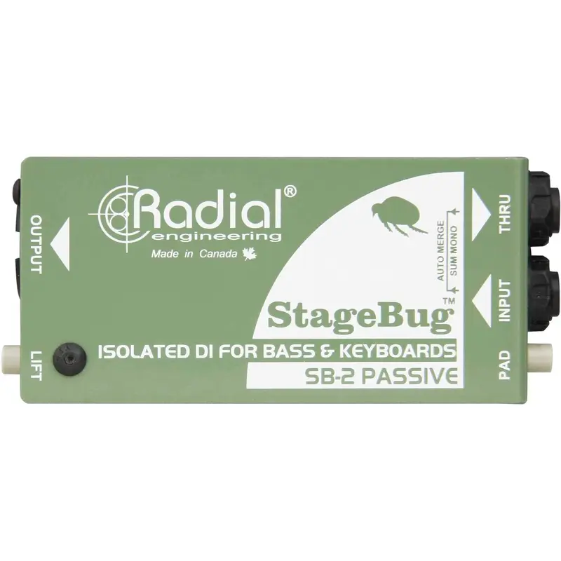 Radial SB-2 Passive Compact DI for Bass & Keys